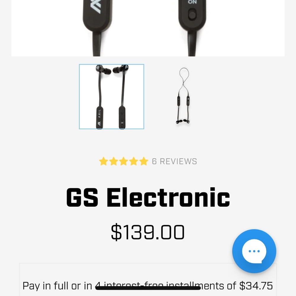 AXIL GS Electronic Hearing Protection